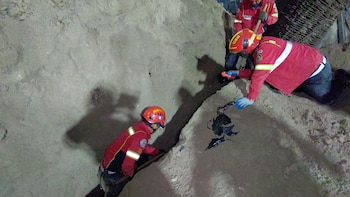 Los socorristas localizan dos víctimas