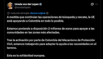 Ursula von der Leyen - crédito @vonderleyen/X