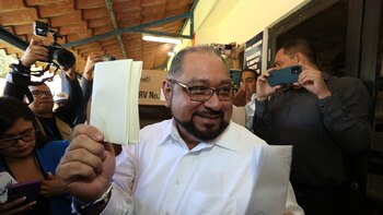 El candidato a la Presidencia