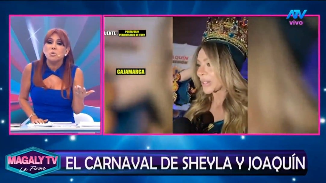 Sheyla Rojas confirma relación con político, pero él evita llamarla pareja y Magaly Medina le dice: “Usa lo mediática que eres”