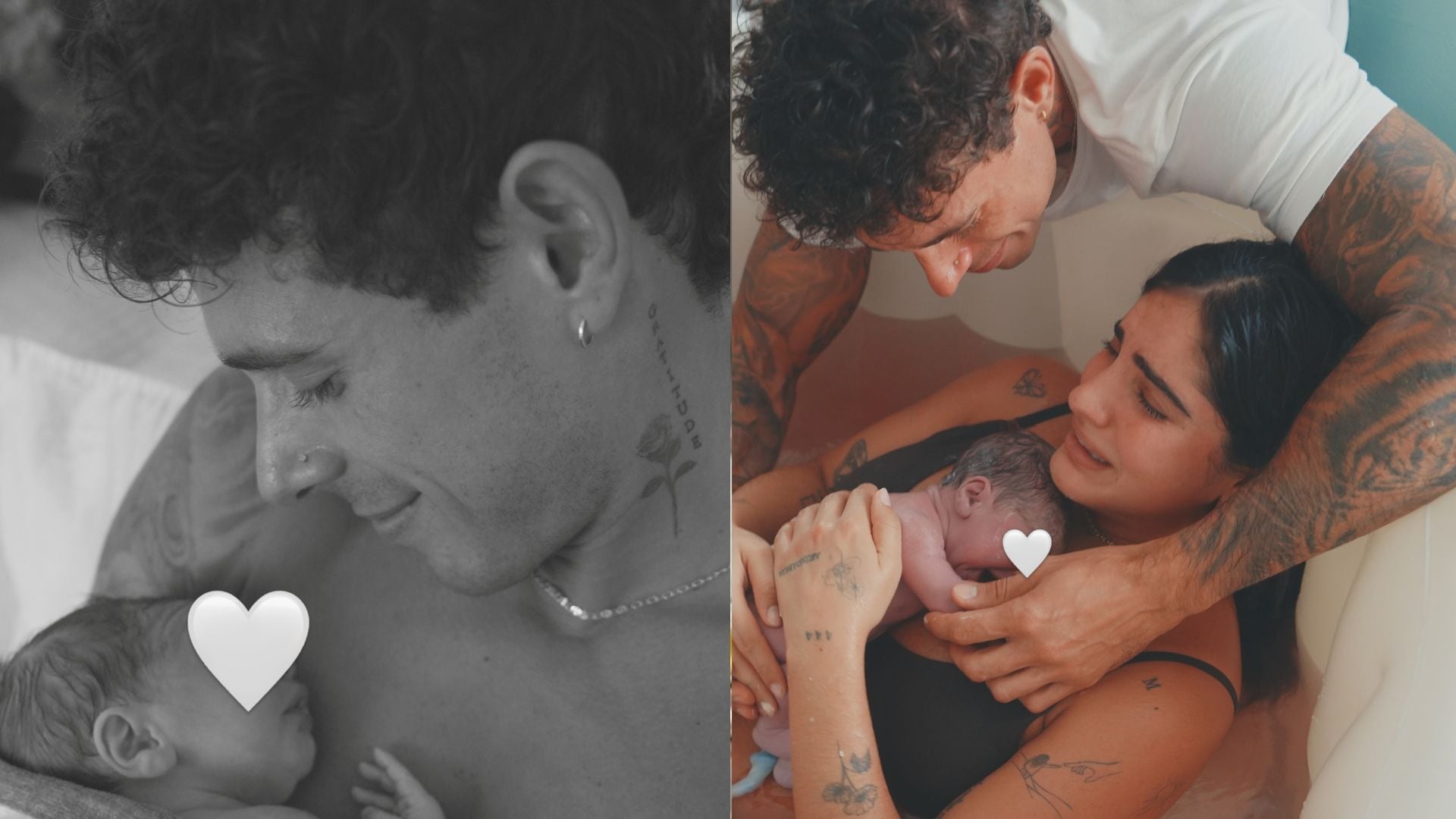 Hugo García se convirtió en padre: Isabella Ladera dio a luz a su segundo bebé y compartieron emotivas fotos