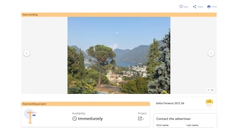 (Captura de pantalla/plataforma homegate.ch)