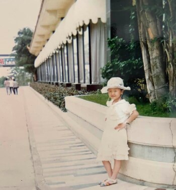 Karina Gao en las calles