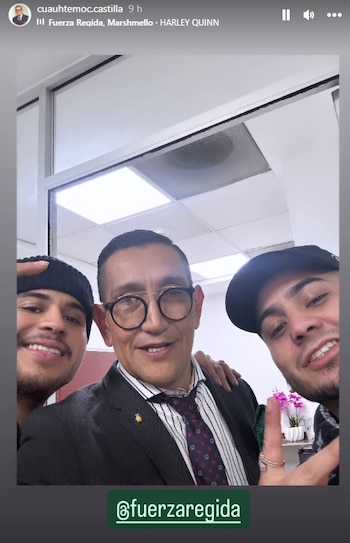 El abogado posó con sus