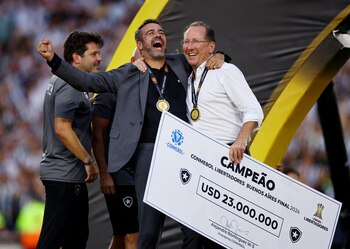 Botafogo obtuvo 23 millones por