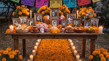 Ofrenda de Día de Muertos