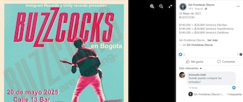 El concierto de Buzzcocks será