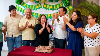 Magistrado de Campeche usa instalaciones del Poder Judicial para la fiesta de su madre