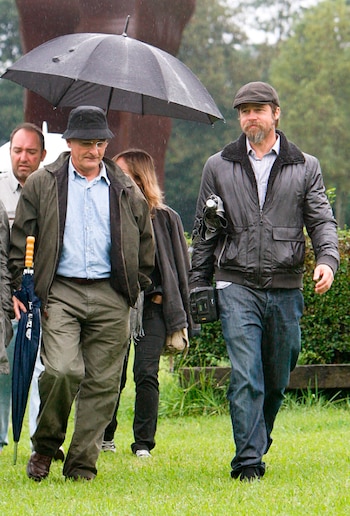 Brad Pitt en San Sebastián.