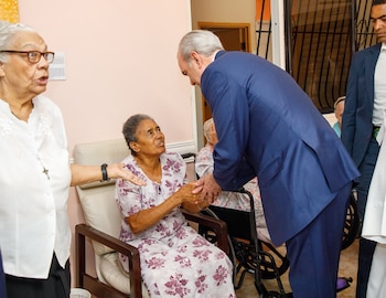 La intervención en el Hogar de Ancianos San Francisco de Asís buscó mejorar la atención y el bienestar de los 186 adultos mayores que residen en el centro. (Cortesía: Gobierno de República Dominicana)