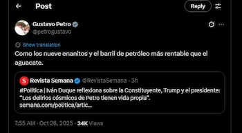 Gustavo Petro contestó a Iván
