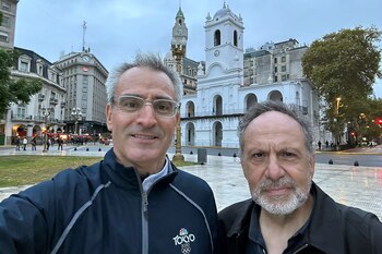 Eduardo Biscayart y Alejandro Pagni,