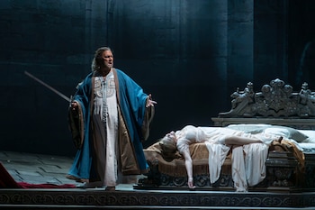 Al caer la noche se hace una función de Otello (Foto: Teatro Colón)