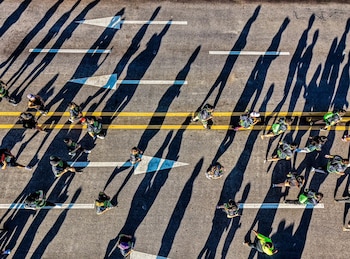 La actividad contó con rutas de uno, tres, cinco y 10 kilómetros para participantes con distintos niveles de preparación. (Foto cortesía Secretaría de Prensa)
