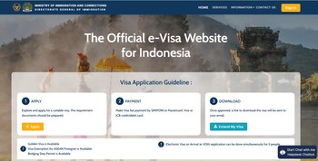 La página para aplicar a