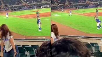 Mujer reta a una pelea