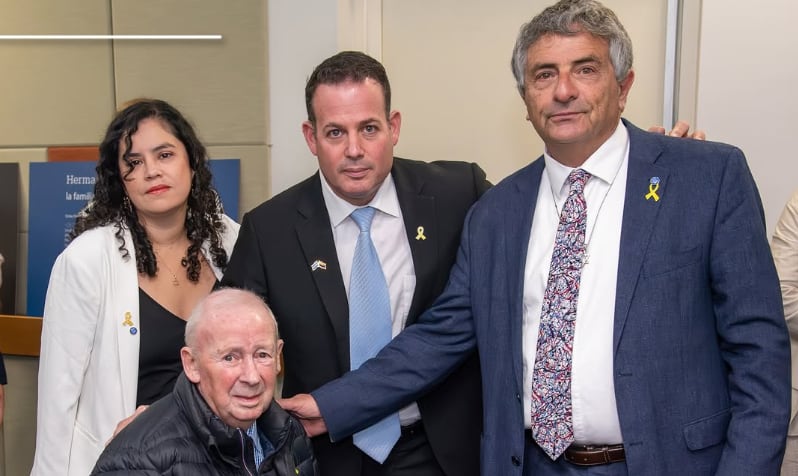 Samuel Gutman fue sobreviviente del Gueto de Varsovia- crédito @israelencolombia/ Instagram