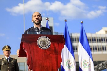 Nayib Bukele, presidente de El