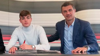 Daniel y Paolo Maldini han