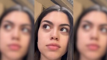 Fragmento del vídeo de TikTok.