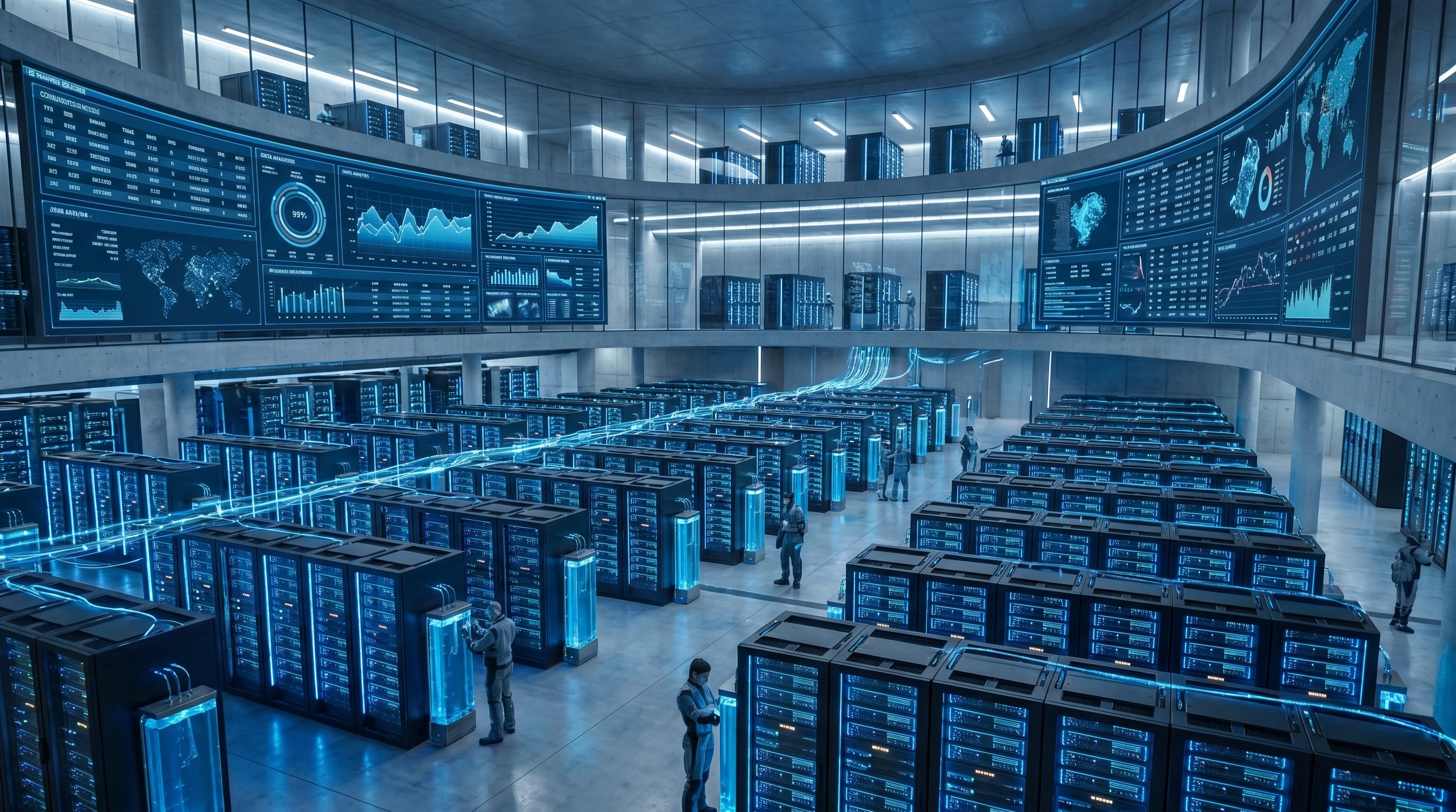 El año pasado, la compañía invirtió 55.700 millones de dólares en centros de datos.
(Imagen Ilustrativa Infobae)