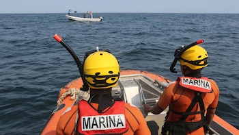 Una expedición de la marina