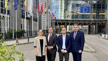 El opositor Juan Sebastián Chamorro pide a la Unión Europea ampliar las sanciones contra el régimen de Nicaragua