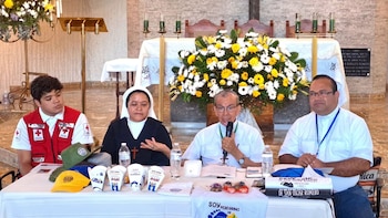 La caminata “San Óscar Romero vive y camina con su pueblo” tendrá 13 kilómetros a pie entre Moncagua y Chapeltique (Foto cortesía Camino de Monseñor Romero)