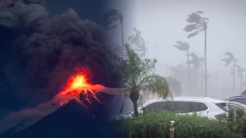 Estados Unidos emite alertas para sus ciudadanos por la erupción del Volcán de Fuego y un poderoso tifón
