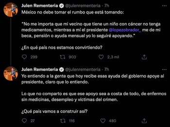 Julen Rementería cuestionó el peso