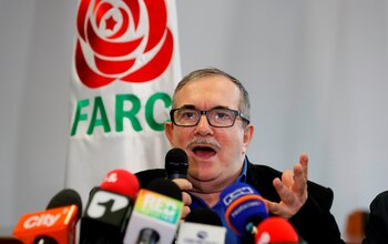 En la imagen, el líder