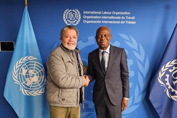 Gerardo Martínez y el director