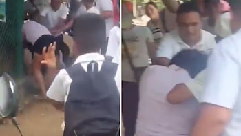 La grabación de una riña entre dos mujeres en Soledad generó debate en redes sociales - crédito @AtencionQuilla/X