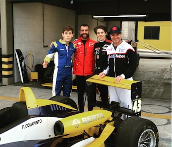 Franco Colapinto el día que