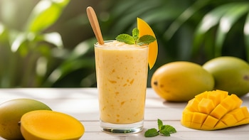 Agua de mango cremosa: receta fácil y refrescante para preparar en casa