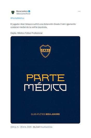 El parte médico