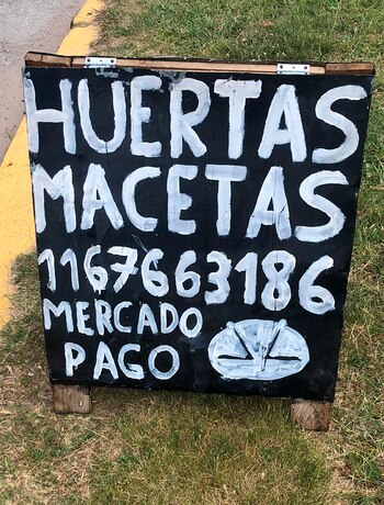 Durante la pandemia, Eduardo vendió