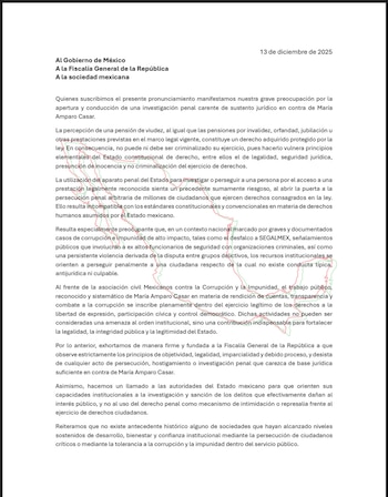 El desplegado público comenzó a