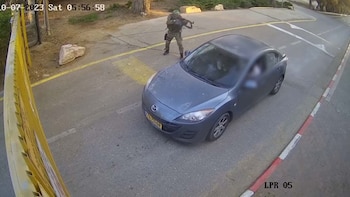 Asi entraron los terroristas de Hamas a Be'eri