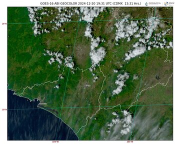 Imagen 2: GOES 16 ABI