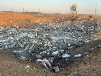 Ucrania bombadeó el aeródromo de