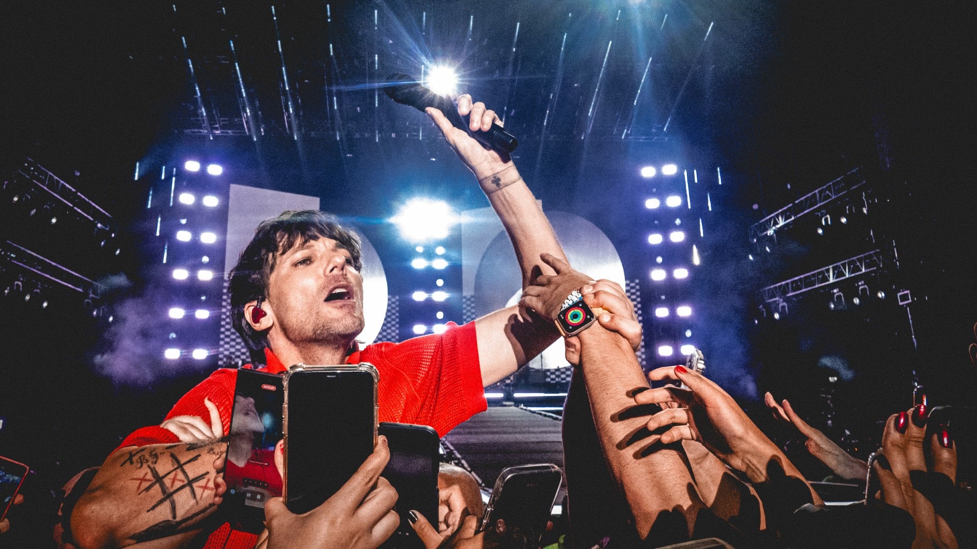 Louis Tomlinson hace historia en México. (Foto: cortesía Mariana García @marianagphoto)