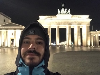 Gonzalo Pérez, en la Puerta