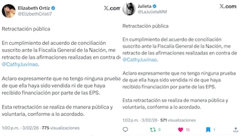 Elizabeth Ortiz y Laura Julieth