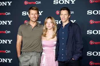 Glen Powell, Sydney Sweeney y