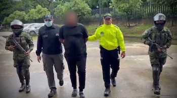 La captura se realizó con orden judicial por los delitos de concierto para delinquir agravado, fabricación, tráfico y porte de armas de fuego en el sur del país - crédito Policía Nacional