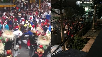 Las imágenes muestran a