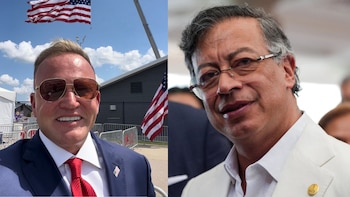 Gustavo Petro respondió a Dan Newlin tras defenderse de las acusaciones del mandatario: “Yo no he dicho que contribuyó a la campaña de Abelardo”