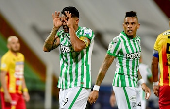 Jéfferson Duque (i) y Jonatan