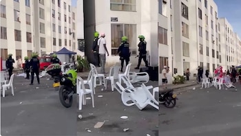 Baby shower en conjunto residencial de Cali terminó en asonada por un procedimiento policial